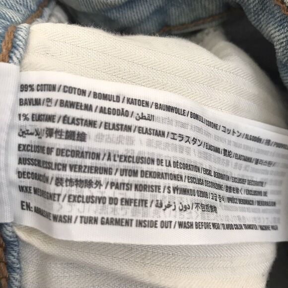 Abercrombie & Fitch Jeans Womens Size 4 R Simone High Rise Slim Side Stripes W27 - Picture 5 of 6